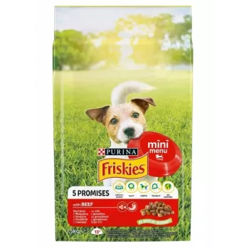 FRISKIES Mini Menu Wołowina z Warzywami - sucha karma dla psów - 1.5 kg