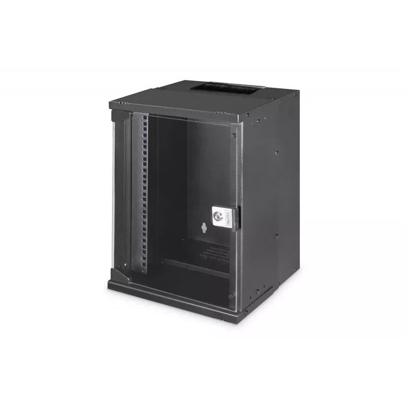 Szafka ścienna Digitus DN-49103 9U IP20 60 kg czarna