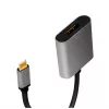 LogiLink CUA0102 Kabel USB 3.2 Gen1 Typu-C do DisplayPort 0,15 m Czarny