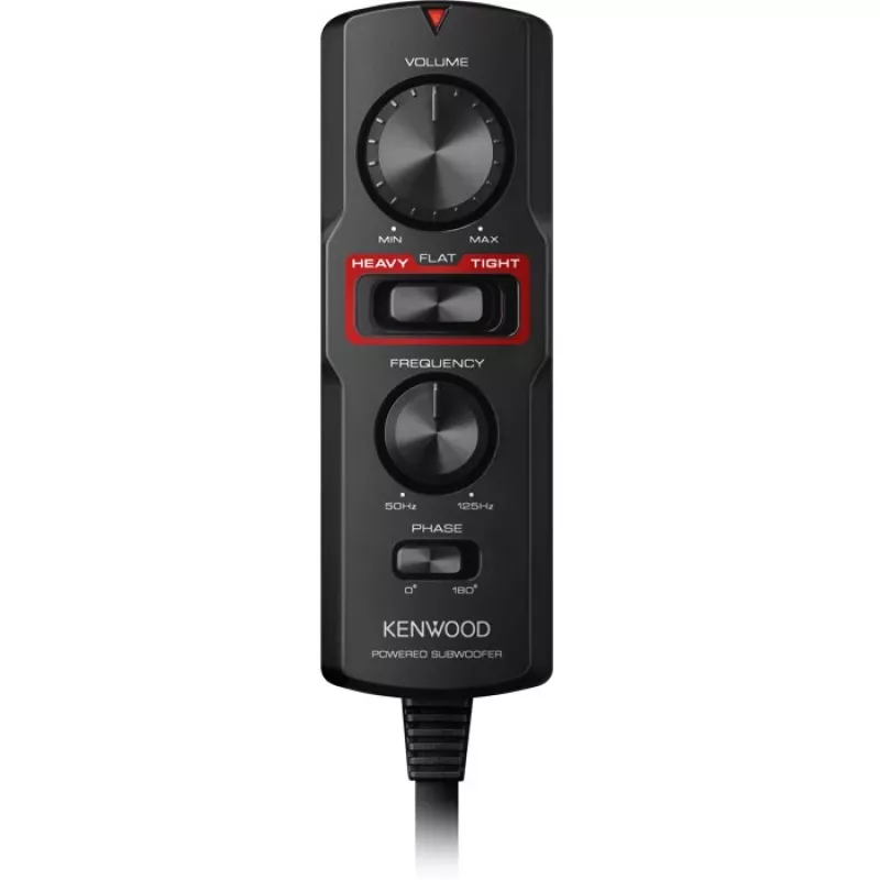 Kenwood Electronics KSC-PSW7EQ subwoofer samochodowy Subwoofer wstępnie załadowany 160 W