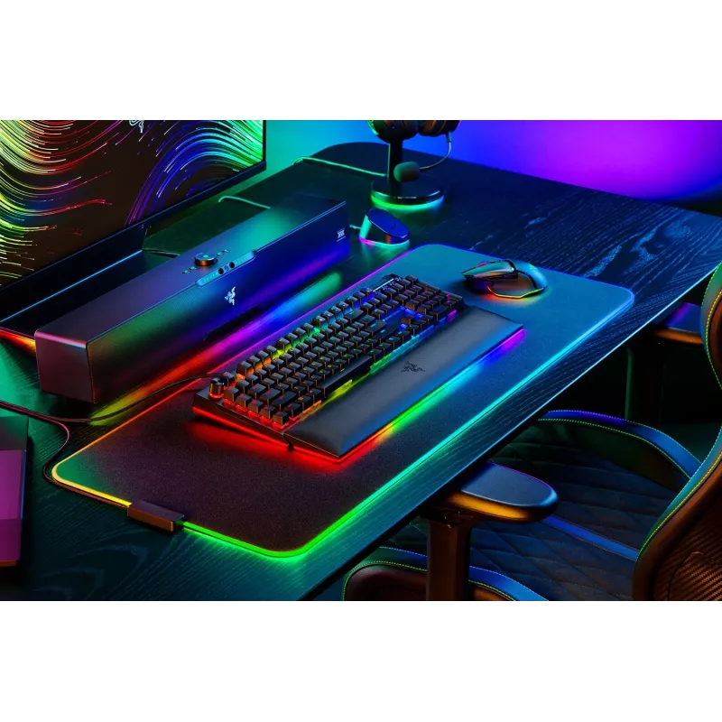 Klawiatura RAZER BlackWidow V4 Pro z przełącznikami Green - układ US