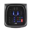 Przenośny głośnik imprezowy JVC XS-EP624B — czarny, zasilany bateriami, Bluetooth