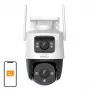 Kamera IP Imou Cruiser Dual Turret do użytku zewnętrznego 2304 x 1296 pikseli, montaż sufitowy
