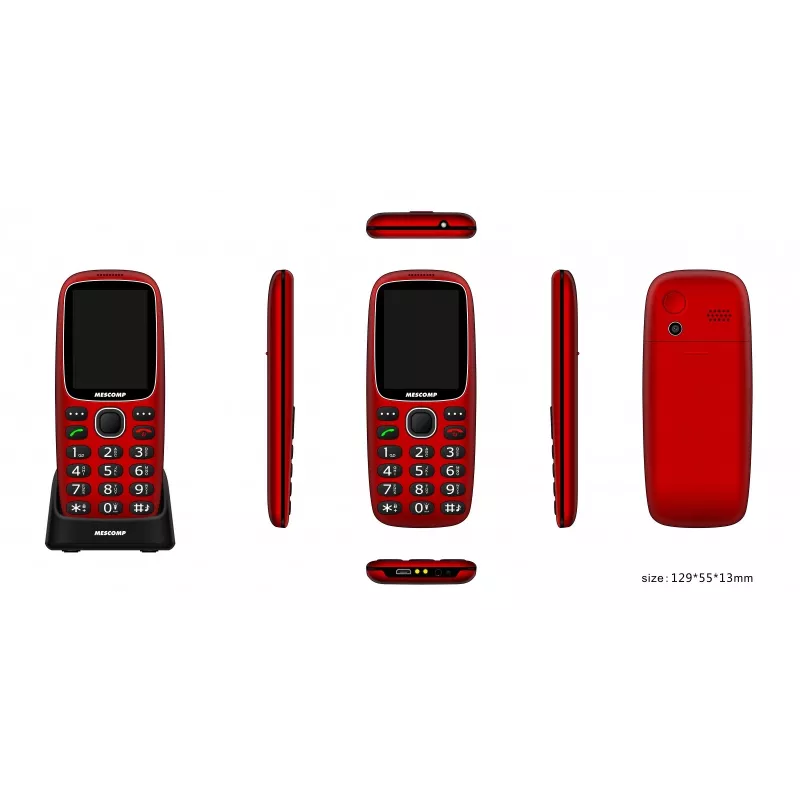 Telefon komórkowy Mescomp MT-166 Edgar Elegante 4