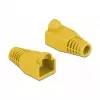Odciążenie wtyku RJ45 DeLOCK 86723 żółte 20 sztuk