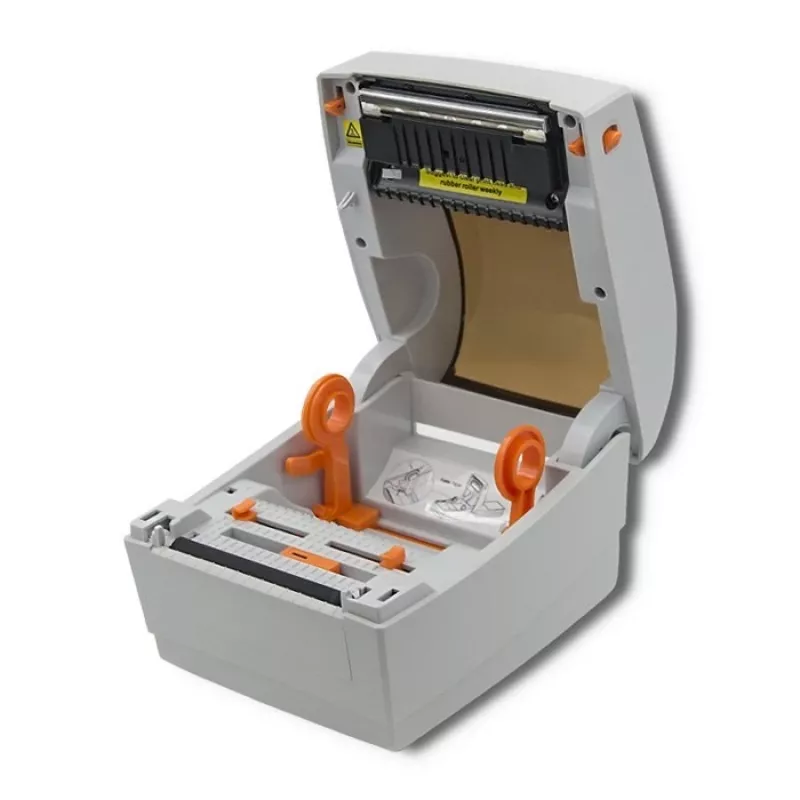 Qoltec 50243 Drukarka do etykiet LTP-0243 | termiczna | duża prędkość | 203 dpi | USB | LAN