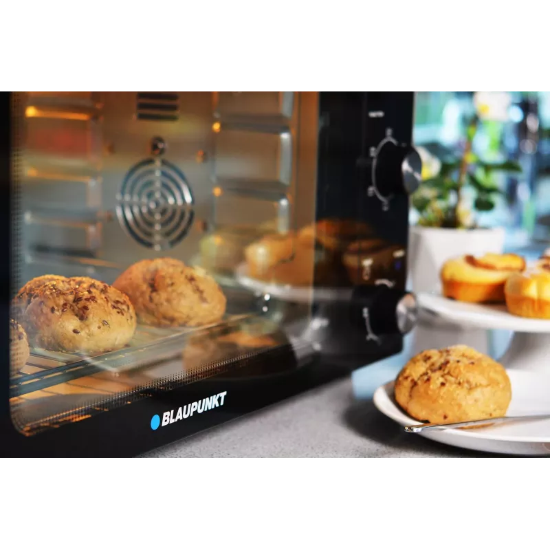 Piekarnik Blaupunkt EOM601 czarny, stal nierdzewna