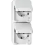 Merten MEG2328-8019. Prąd (maks.): 16 A. Szerokość: 73 mm, Głębokość: 60 mm, Wysokość: 165 mm (4074949)