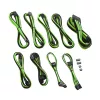 CableMod C-Series PRO ModMesh kabel Kit for Corsair AXi/HXi/RM (żółty Label) - czarny/Jasnozielony