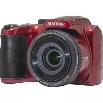 Kodak PIXPRO AZ255 1/2,3 Aparat kompaktowy 16,35 MP BSI CMOS 4608 x 3456 pikseli Czerwony (AZ255RD)