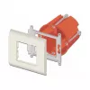 Uchwyt modułowy DeLOCK Easy 45 80x80 mm Biały