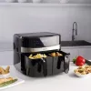 Taurus Air Fry Digital Duo Double 9 L 2200 W Frytkownica beztłuszczowa Czarny