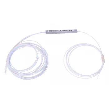 Rozgałęźnik kablowy Extralink Splitter 1:4 PLC 900µm 1,5m — biały włókno szklane/stal, bez złącza