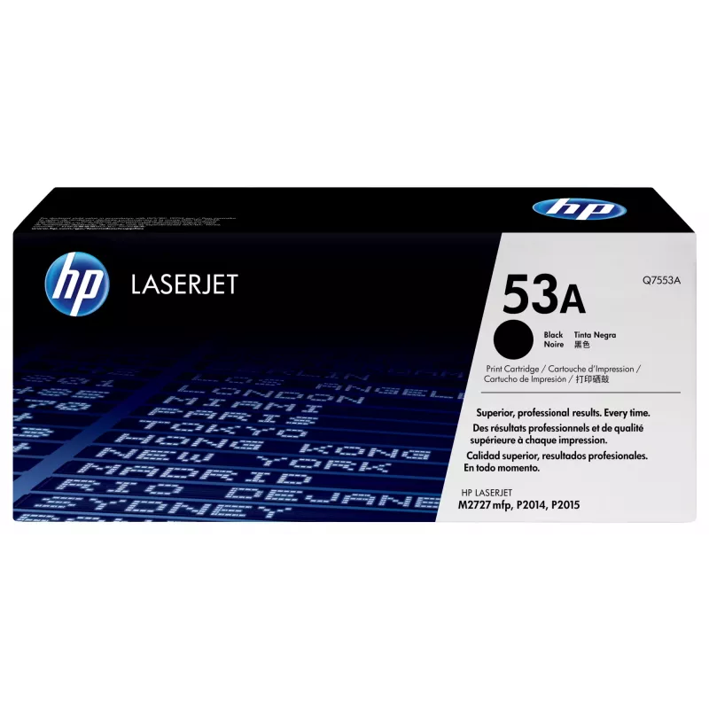 Toner HP Cartridge No.53A Black Q7553A 3000 stron