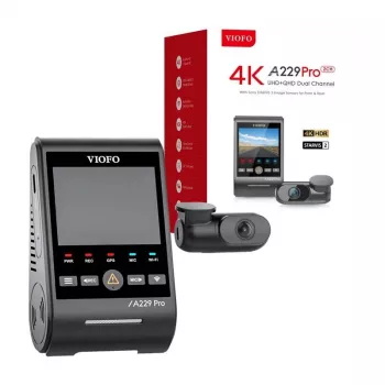 Wideorejestrator VIOFO A229 Pro 2CH-G GPS