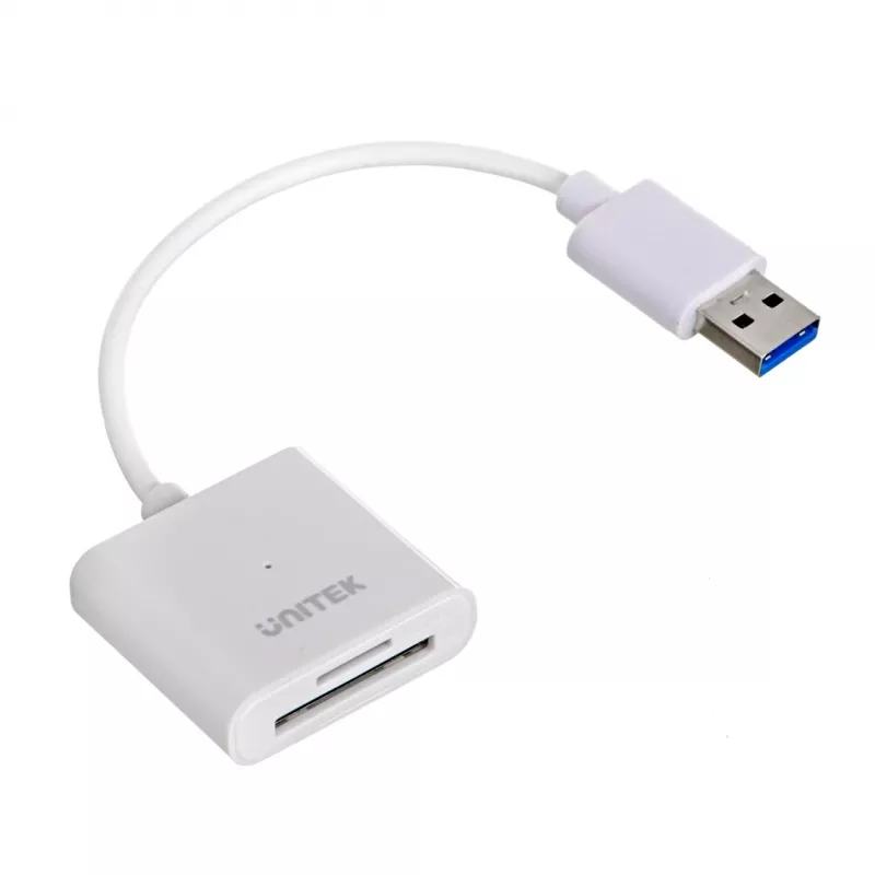 Unitek Y-9321 - Czytnik kart (SD, MicroSD, SDHC, MicroSDHC, SDXC, MicroSDXC) - USB 3.0