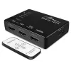 Przełącznik HDMI video MEDIA-TECH MT5207, 5 wejść HDMI, 1 wyjście HDMI, czarny