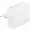 Wewnętrzna szybka ładowarka AC 4smarts 545200 — 200 W, 4× USB-C, 100–240 V, kabel 1,5 m, biała