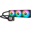 Zestaw chłodzenia cieczą THERMALTAKE LA360 ARGB, wentylatory 120 mm, TDP 360 W, czarny