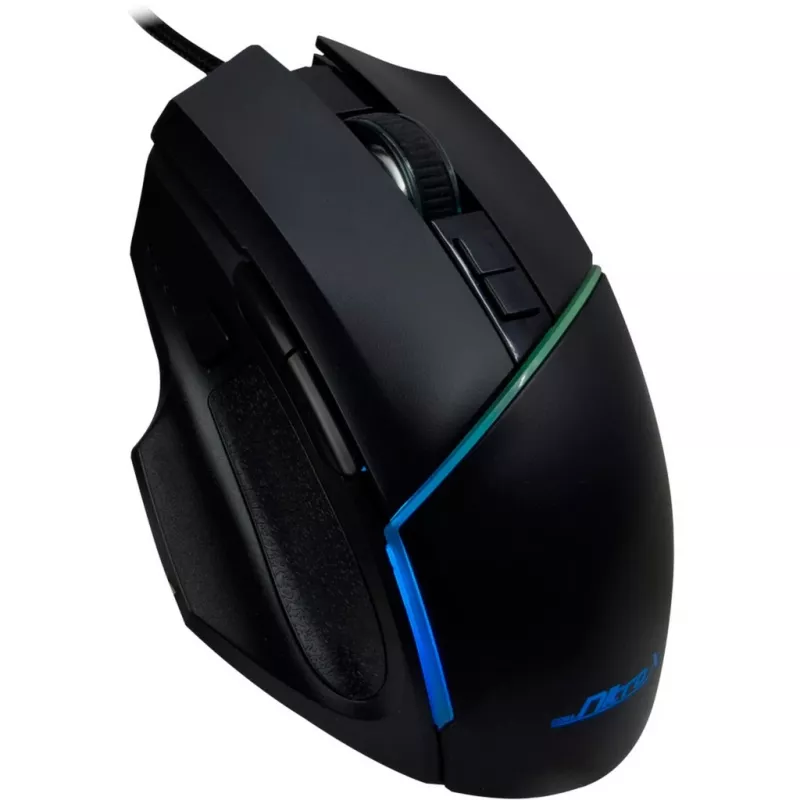 Inter-Tech GT-100 RGB Mysz prawa USB Typ-A optyczna 6400 DPI (88884111)