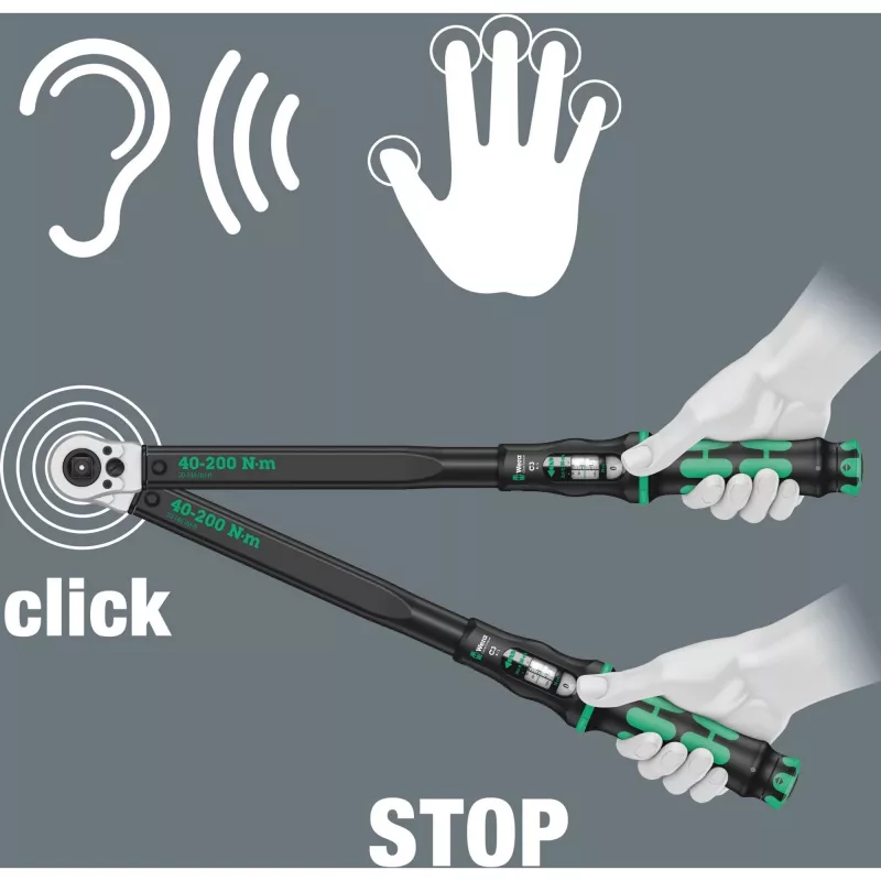 Klucz dynamometryczny Click-Torque C 3 R/L 05075626001 1/2 12,5 mm 40–200 Nm (05075626001)
