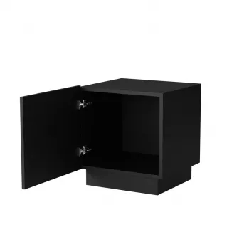 Zestaw szafek nocnych Cama LIVERTI 45x42x47 cm, czarne, MDF/płyta wiórowa, rama 16 mm
