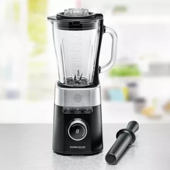Stojący mikser Rommelsbacher MX 1260 — 1200 W, 1,5 l, czarny/stal nierdzewna