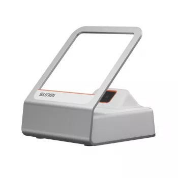 Ręczny czytnik kodów SUNMI Blink 2 USB-A Biały — skaner kodów kreskowych, złącze USB-A, przenośny