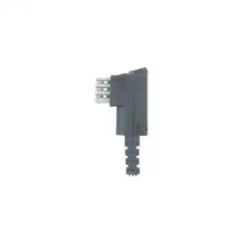 Adapter telefoniczny helos TAE-F M Czarny | adapter linii analogowej do gniazd TAE