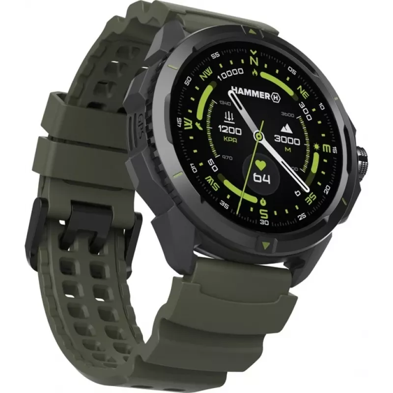 Hammer Watch 2 | Smartwatch | AMOLED | 1,5” | Edycja Militarna