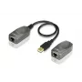 ATEN USB 2.0 Over Cat5e/6 Extender (60m), 31 mm, 63 mm, 21.9 mm, 170 g, 40 g, 20 g