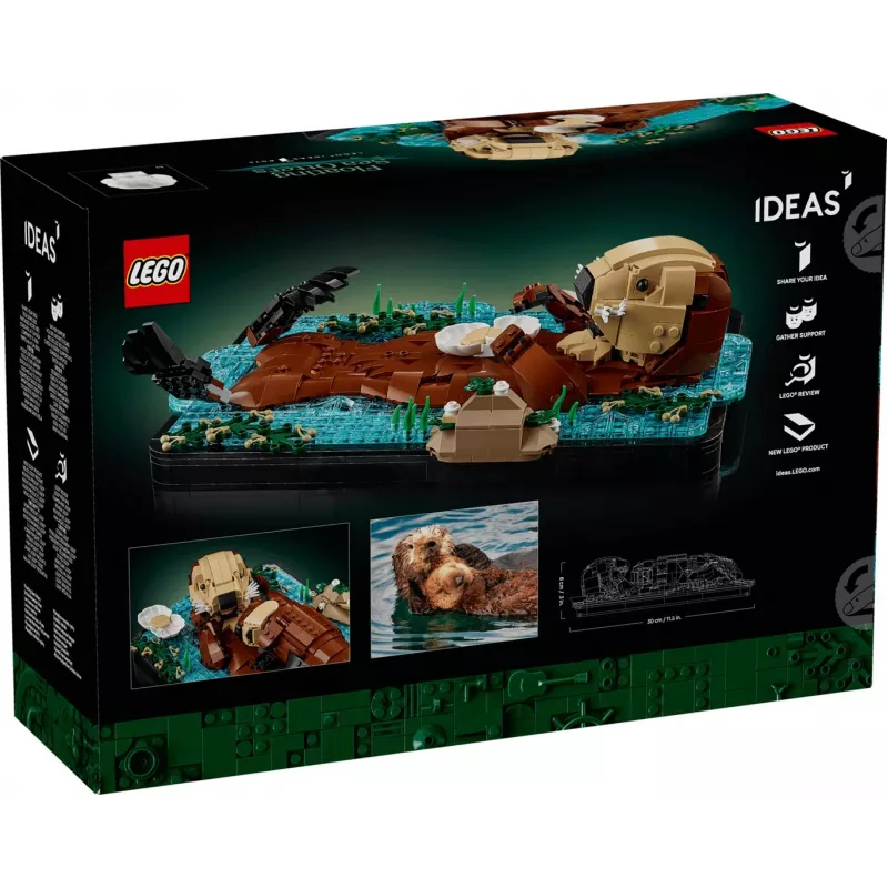 LEGO IDEAS 21366 Pływające wydry morskie