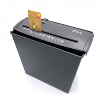 Niszczarka do dokumentów - tnie papier, folię, płyty CD/DVD, karty kredytowe (MT215)