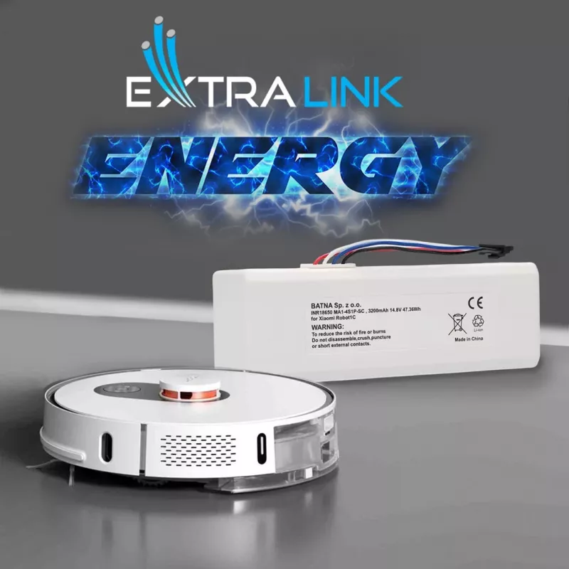 Bateria do Xiaomi Robot 1C P1904-4S1P-MM, 3200mAh, 47,36Wh, STYTJ01ZHM Mijia 1C P1904-4S1P-MM (Dreame MC1808)