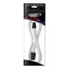 Przedłużacz ATX 4-pin CableMod Pro ModMesh 45 cm Biały (CM-PCAB-4ATX-N45KW-2PW-R)