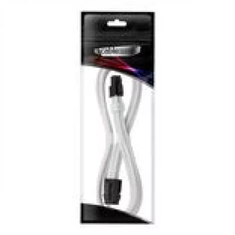 Przedłużacz ATX 4-pin CableMod Pro ModMesh 45 cm Biały (CM-PCAB-4ATX-N45KW-2PW-R)