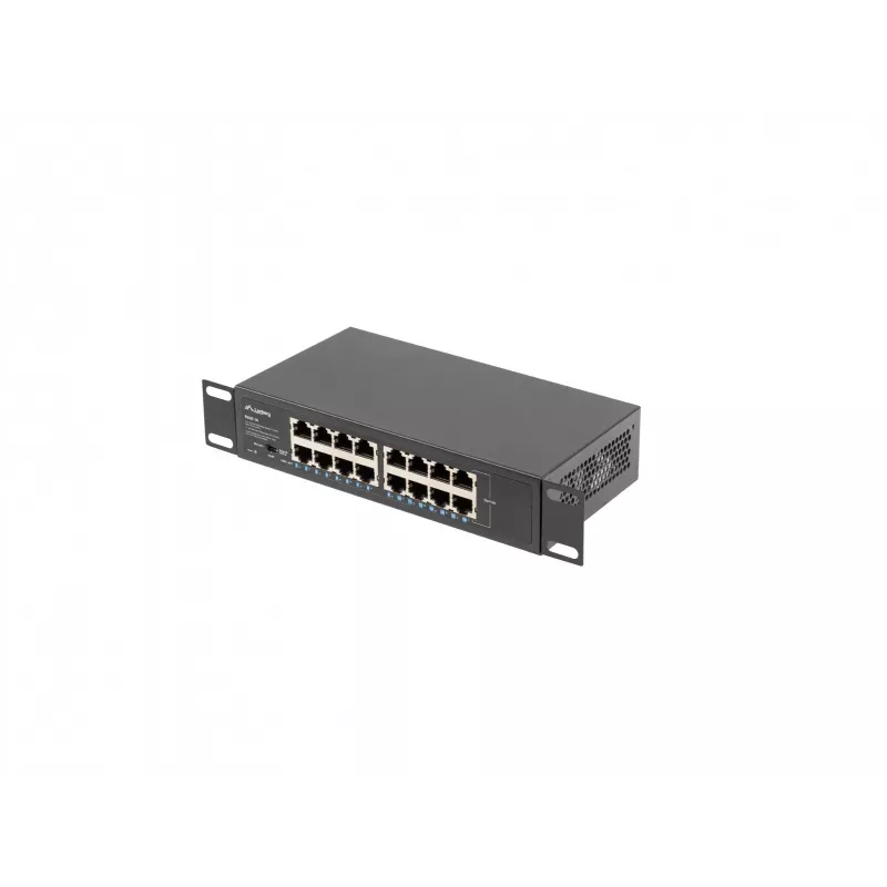 Przełącznik Lanberg RSGE-16 Rack 10/19 (16 portów 1Gb)
