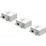 Przedłużacz sieciowy Renkforce RF-3684876 2-przewodowy, zasięg maks. 300 m, 200 Mbit/s