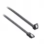 Kabel ModMesh SATA 3 pod kątem prostym 30 cm - carbon - Kabel - Cyfrowy/Dane (CM-CAB-RSAT-N30KC-R)