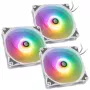 Wentylator chłodzący BitsPower Notos RGB PWM 120mm biały, 3 szt.