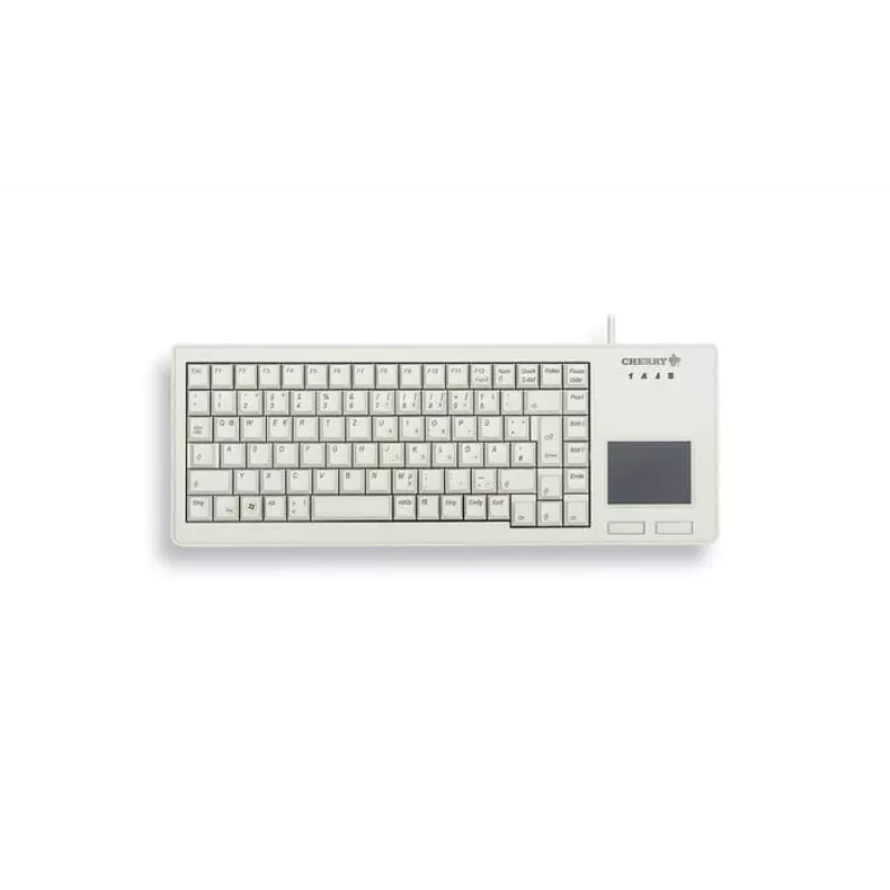 Klawiatura CHERRY XS Touchpad uniwersalna USB QWERTY US English szara