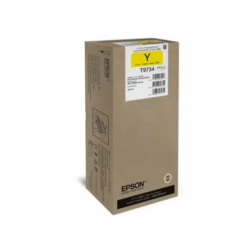 Wkład atramentowy Epson WF-C869R T97340N żółty XL – Oryginalny Wysokowydajny (XL)