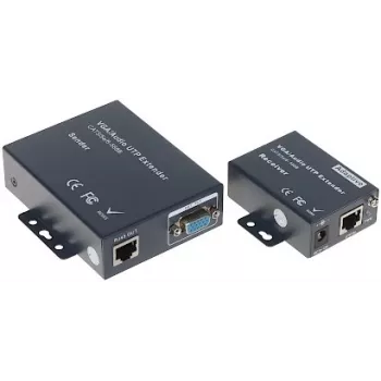 INNE VGA Audio Extender Delta Multimedia VGA AU UTP – VGA i dźwięk stereo przez UTP