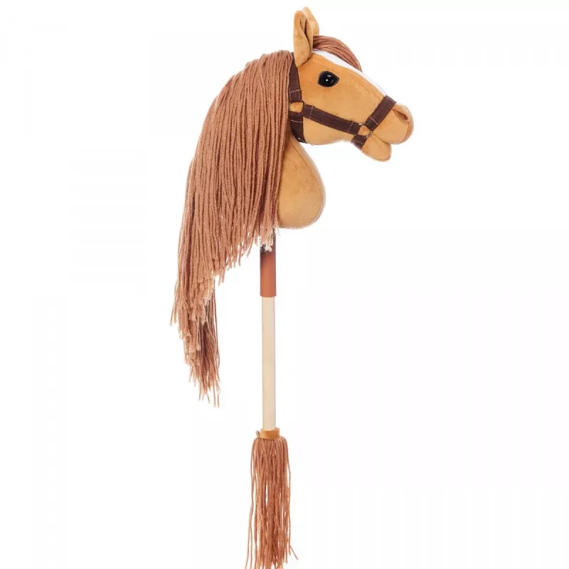 Koń na kiju HOPPIHORSE Hobby Horse A3 Kasztan