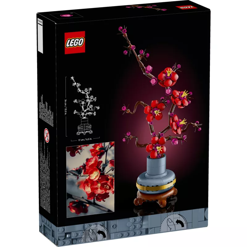 LEGO Icons Dekoracyjny Zestaw Kwiat Śliwy 10369, Wielokolorowy