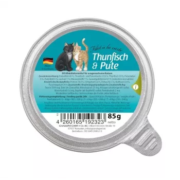 GRANATAPET Filet á la carte Tuńczyk z indykiem - mokra karma dla kota - 85 g