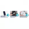 Szczotka do naczyń Beldray LA032814FEU7 Deep Clean Rubber, gumowe włosie, ergonomiczny uchwyt