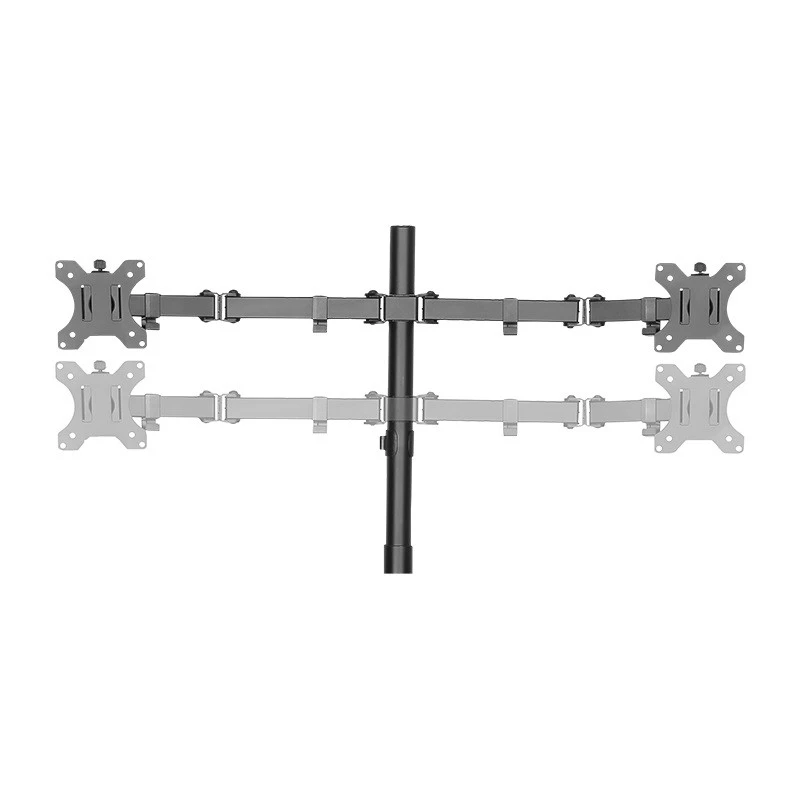 Uchwyt do monitora LogiLink BP0046 81,3 cm (32 cale) Biurko Stal nierdzewna