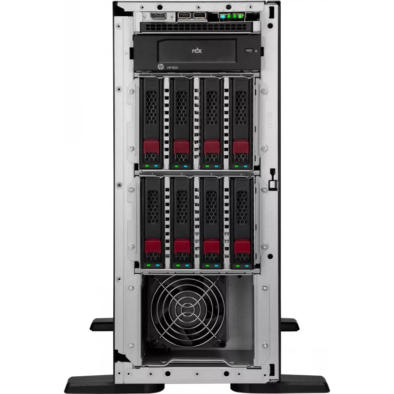 Serwer HPE ProLiant ML110 Gen11 4510 12-rdzeniowy 1p 64GB-R MR408i-o 8SFF 2x480GB SSD 2x1000W RPS EU