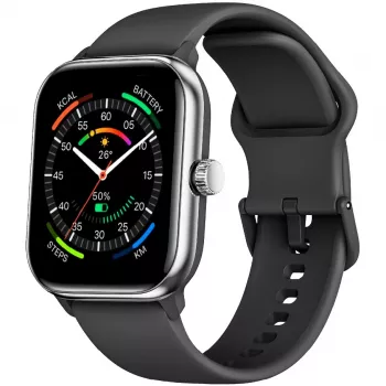 Smartwatch Beafon 201 4,7 cm AMOLED GPS 300 mAh srebrny